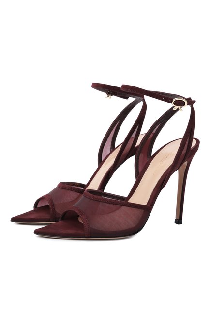 Женские комбинированные босоножки dorotea 105 GIANVITO ROSSI, арт. G32611.15RIC.C0ZRYRY