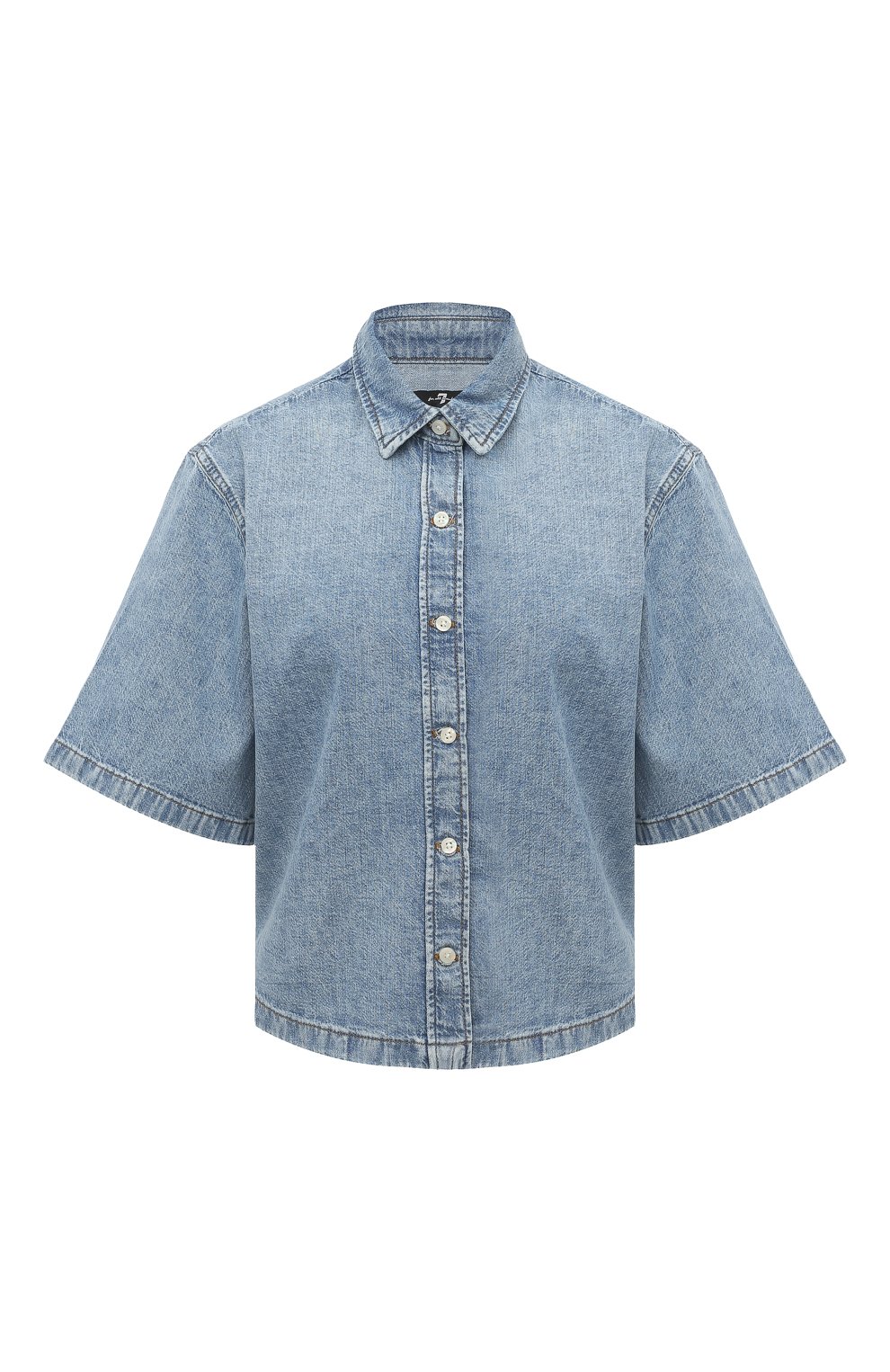 Джинсовая рубашка 7 FOR ALL MANKIND, арт. JSAIC210AF, фото 1