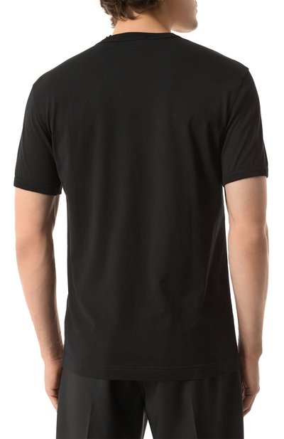 Хлопковая футболка DOLCE & GABBANA, арт. G8HL7Z/G704C, фото 4
