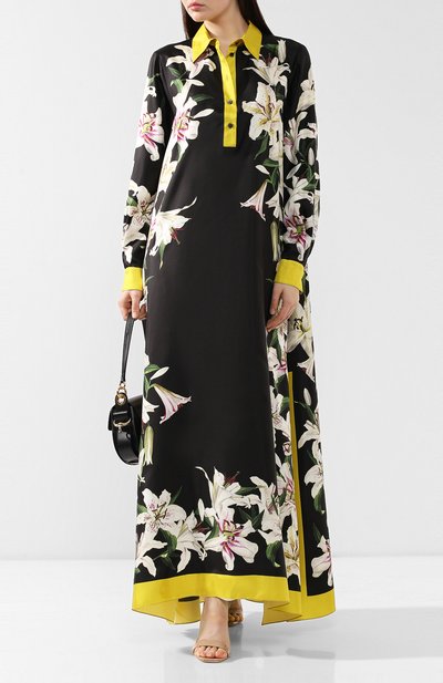 Шелковое платье DOLCE & GABBANA, арт. F6XT1T/GDQ03, фото 2