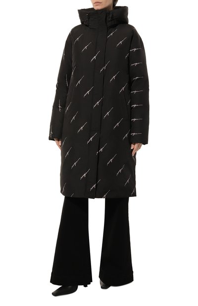 Пуховик MSGM черного цвета по цене 54150 руб., арт. 3741MDH13/237705, фото 3 Пуховик MSGM, арт. 3741MDH13/237705, фото 3