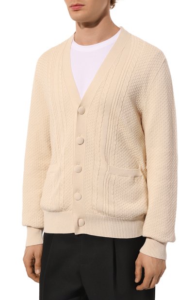 Хлопковый кардиган GIVENCHY, арт. BM90S7/4YJP, фото 3