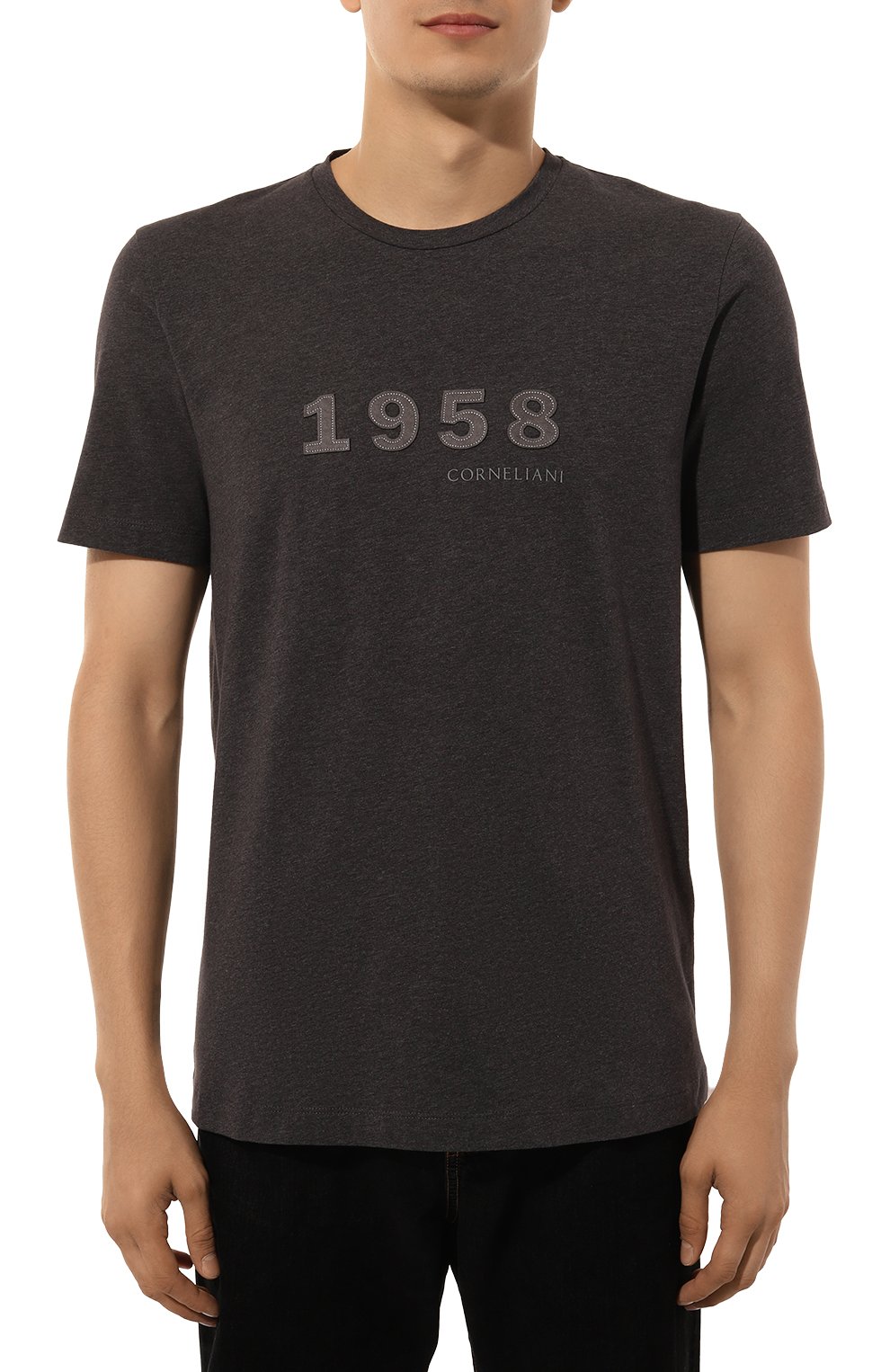 Хлопковая футболка CORNELIANI, арт. 94G587-9425044, фото 3