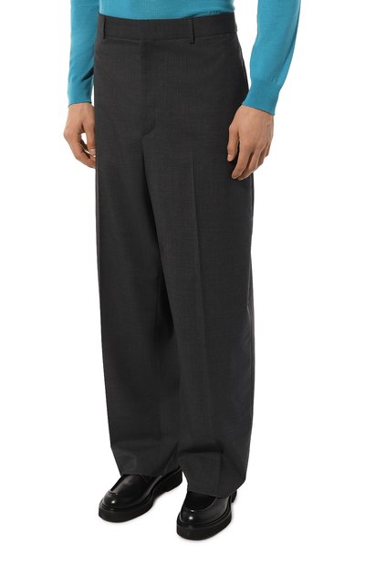 Шерстяные брюки VALENTINO, арт. 5V0RBI95AES, фото 3