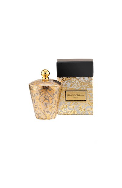 Подсвечник с крышкой gold & platinum STEFANO RICCI, арт. 0ACAN002/PB8509, фото 2