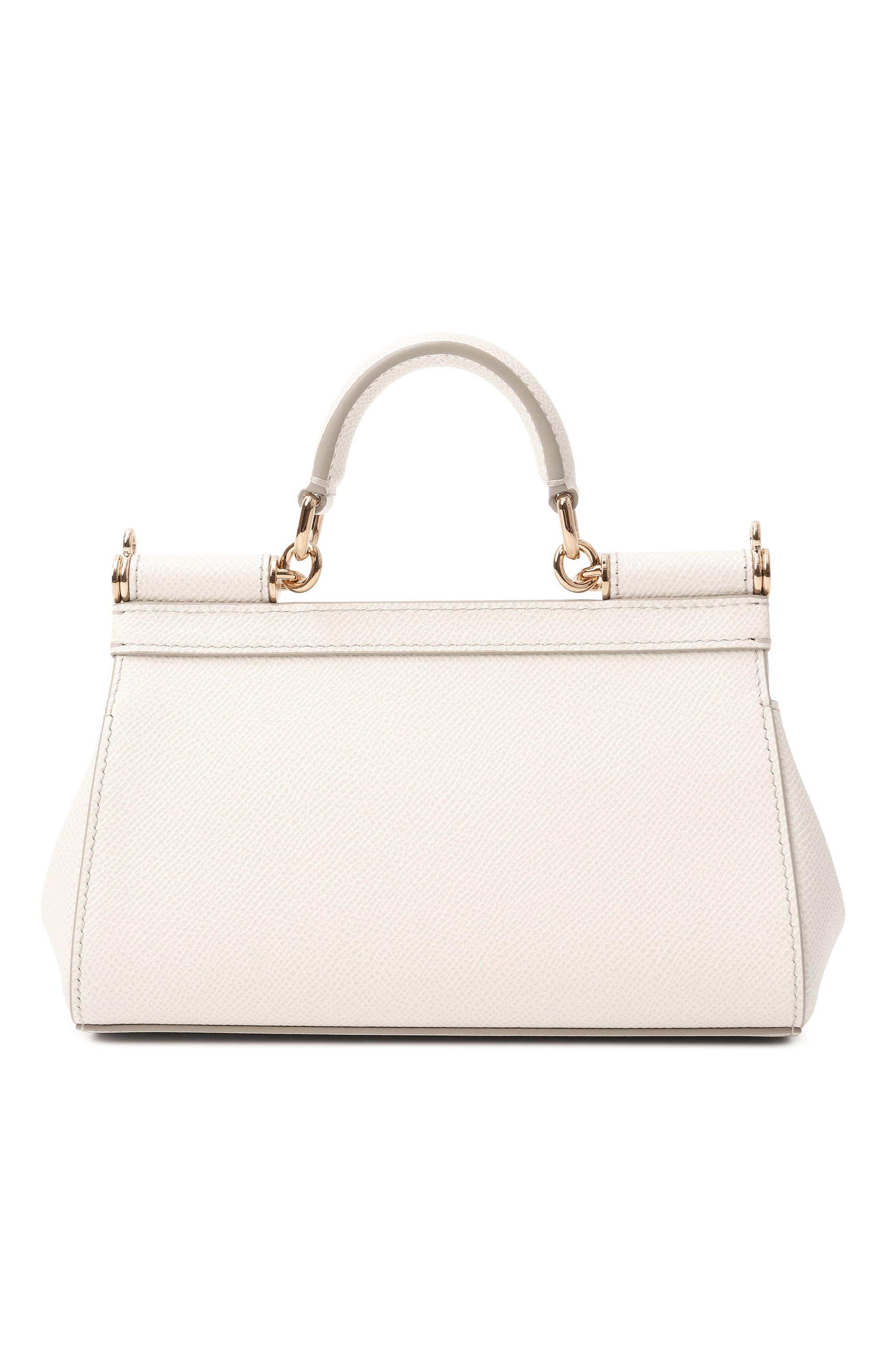Сумка my sicily small DOLCE & GABBANA кремового цвета по цене 143000 руб., арт. BB7116/B1001, фото 6 Сумка my sicily small DOLCE & GABBANA, арт. BB7116/B1001, фото 6