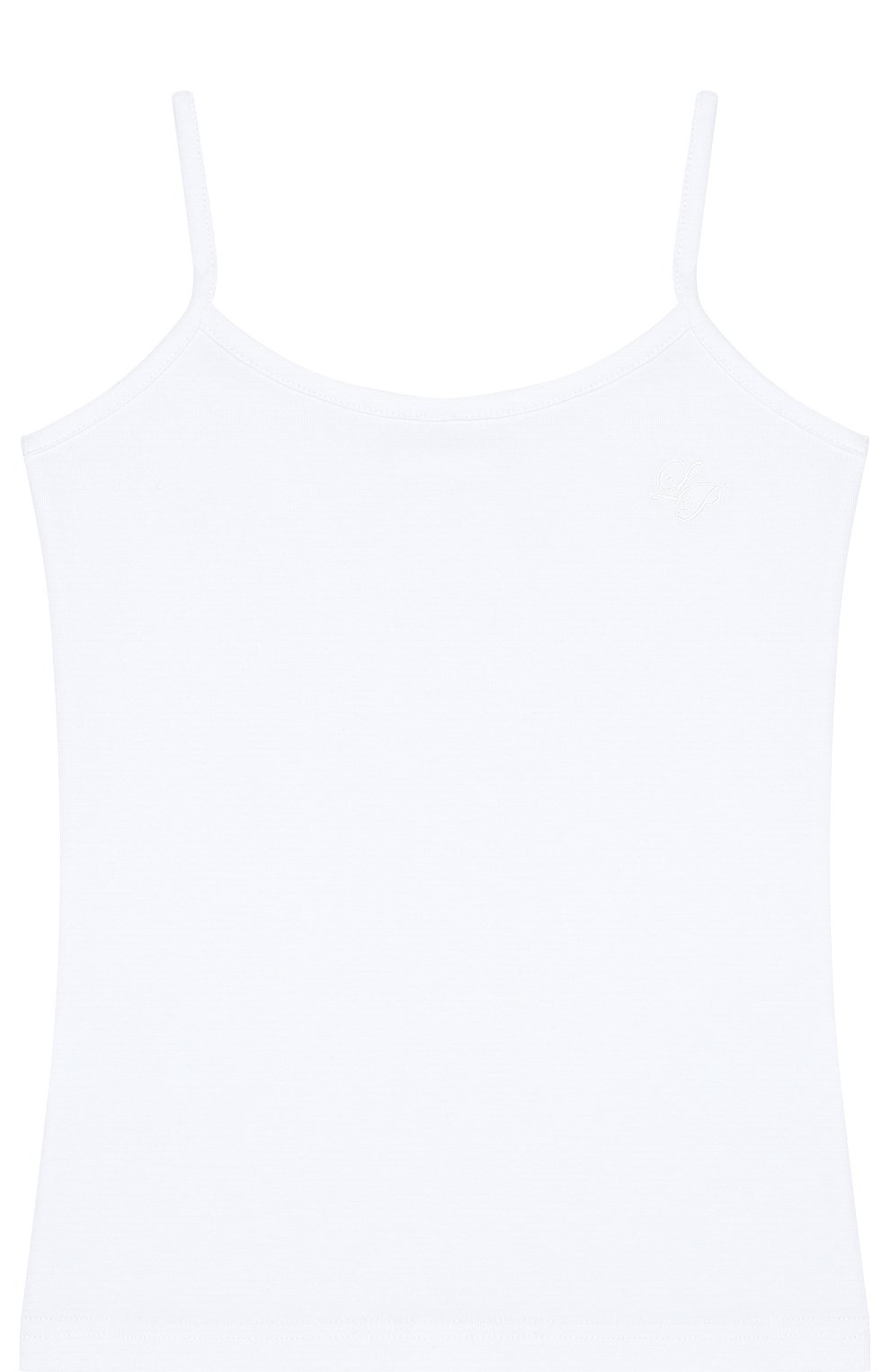 Хлопковая майка на тонких бретельках LA PERLA, арт. 51035/8A-14A, фото 1