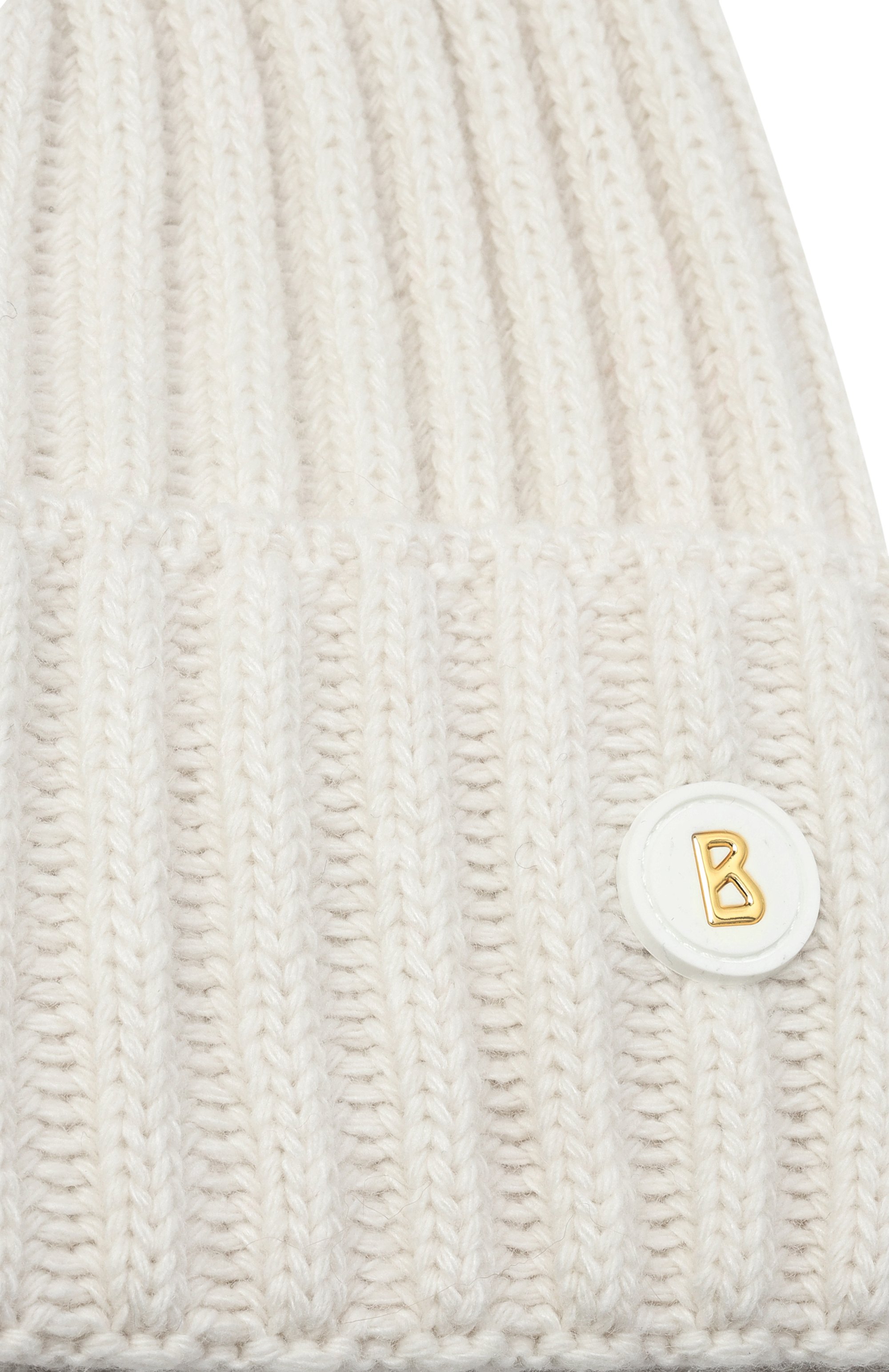 Шапка из шерсти и вискозы BOGNER белого цвета по цене 20600 руб., арт. 91786087, фото 3 Шапка из шерсти и вискозы BOGNER, арт. 91786087, фото 3