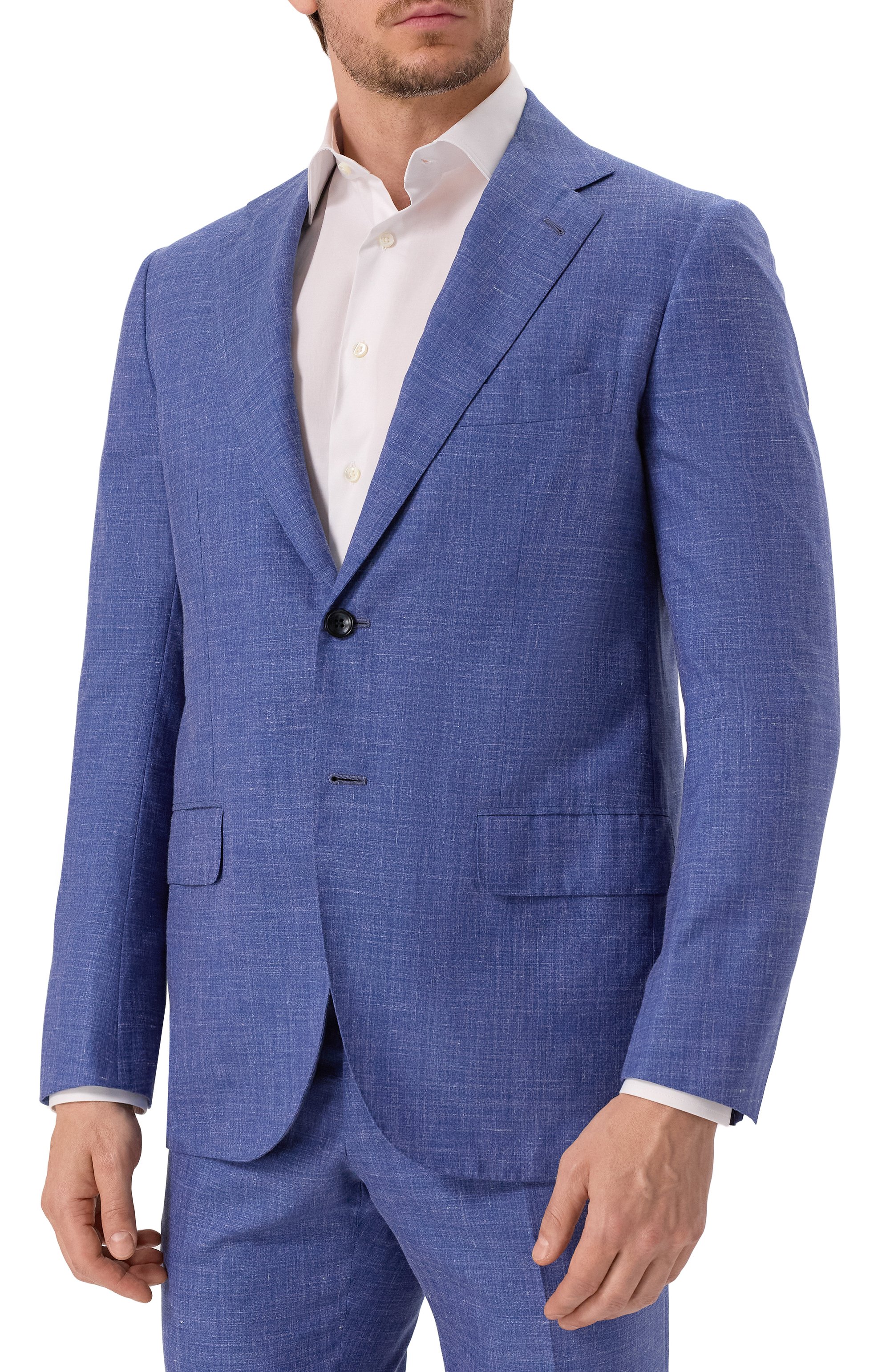 Костюм из смеси кашемира и шелка KITON, арт. UA81K06S20, фото 3