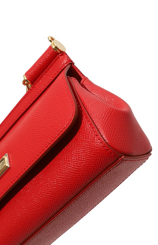 Сумка Sicily small Dolce & Gabbana BB9116_BE9116/A1001_1 Красный  BB9116_BE9116/A1001_1 Фото 3