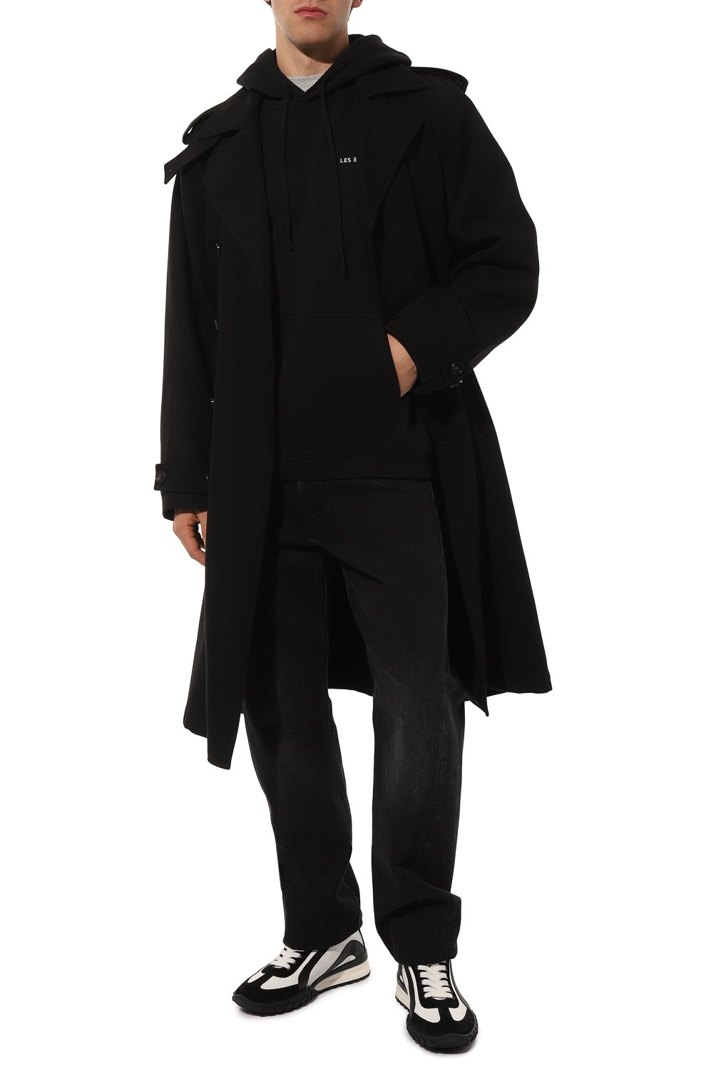 Хлопковое худи LES BENJAMINS, арт. LB21SSC0RMUHD-001, фото 2