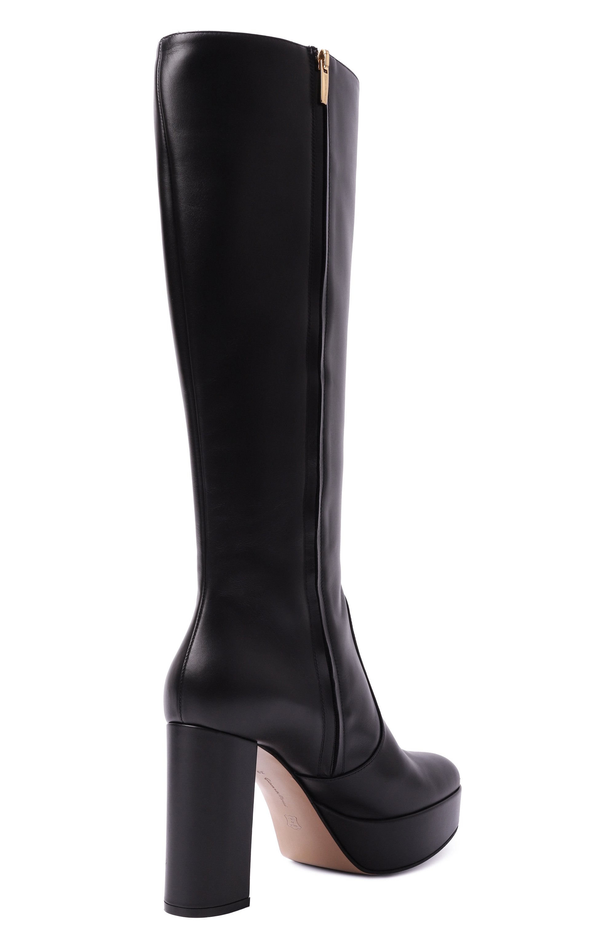 Кожаные сапоги portree GIANVITO ROSSI, арт. G80177.70RIC.VGINER0, фото 5