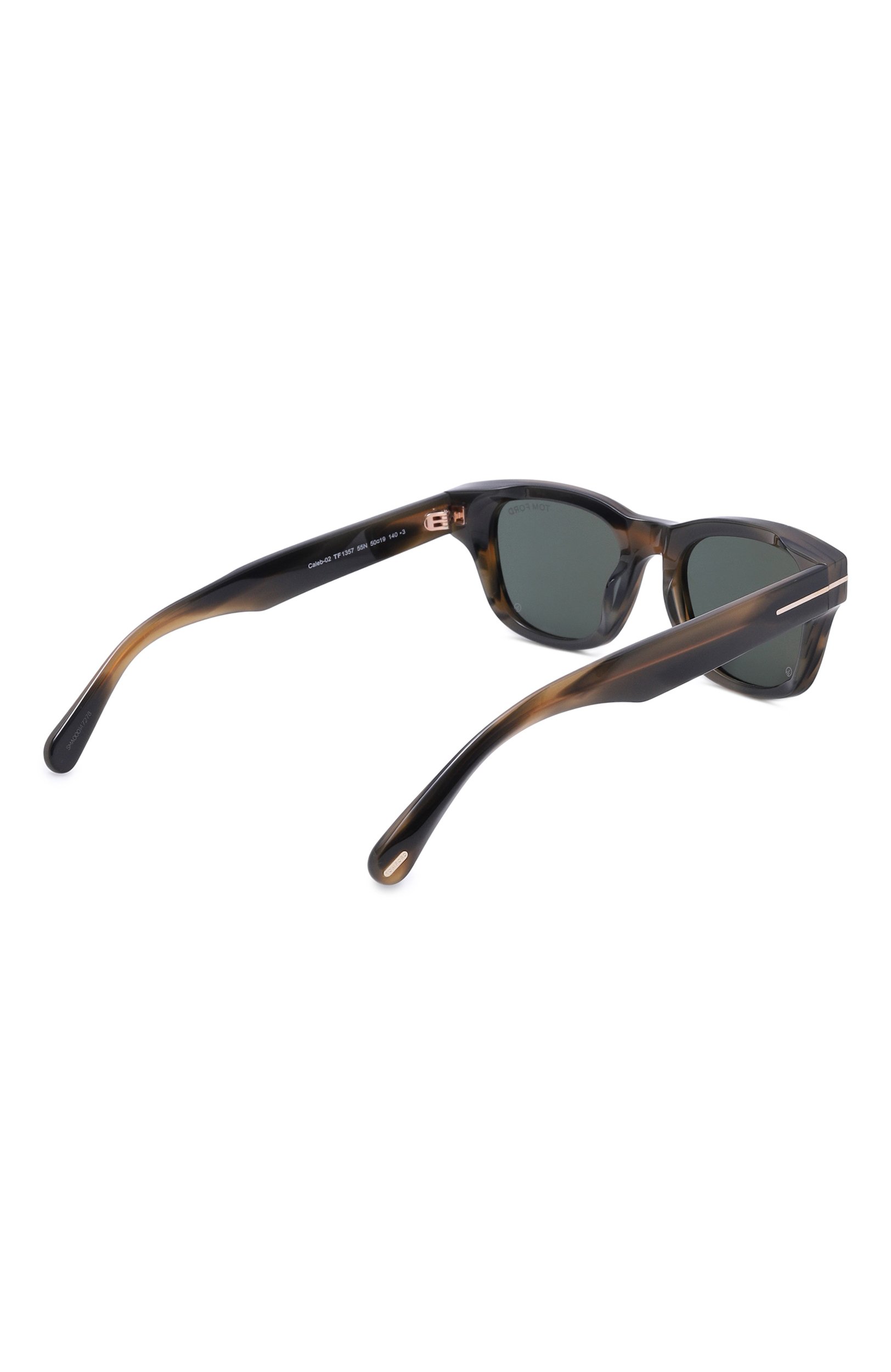 Солнцезащитные очки TOM FORD зеленого цвета по цене 55300 руб., арт. TF1357 55N, фото 3 Солнцезащитные очки TOM FORD, арт. TF1357 55N, фото 3