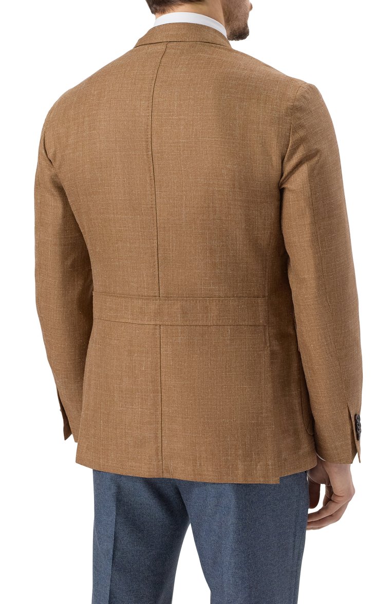 Пиджак из шерсти и шелка LUIGI BIANCHI, арт. 2564/52003, фото 6