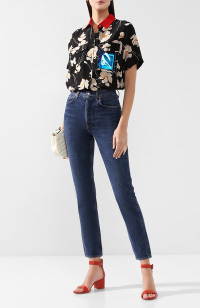 Кожаные босоножки versilia 60 GIANVITO ROSSI, арт. G60357.60RIC.NAPTABS, фото 2