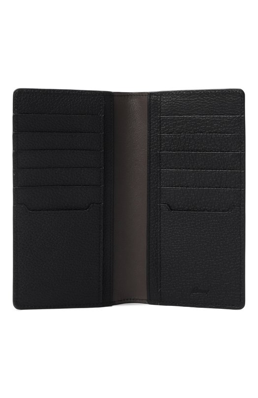 Кожаное портмоне Brioni 0HUN0L/01719_001 Чёрный  0HUN0L/01719_001 Фото 3