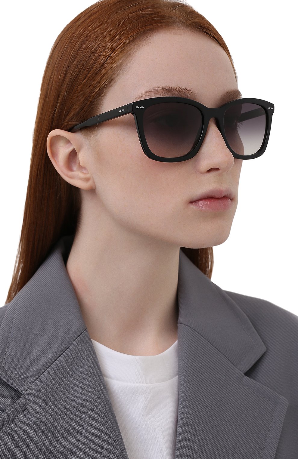 Солнцезащитные очки ISABEL MARANT черного цвета по цене 17300 руб., арт. IM0010 807, фото 2 Солнцезащитные очки ISABEL MARANT, арт. IM0010 807, фото 2