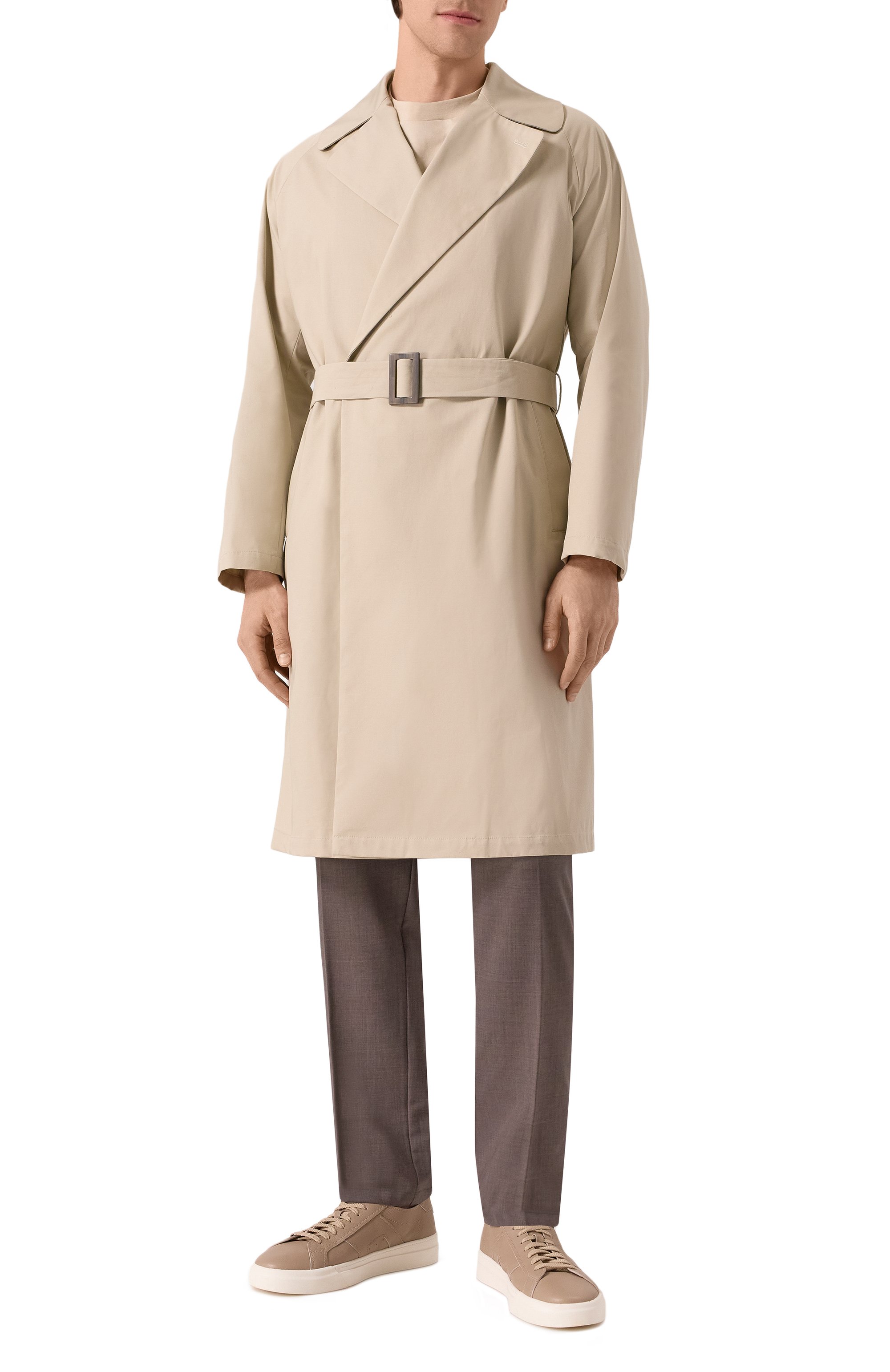 Хлопковый тренч HEVO, арт. BRINDISI S 070/H709, фото 2