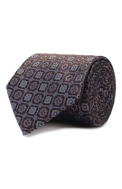 Мужской шелковый галстук CORNELIANI, арт. 83U302-9120408/00
