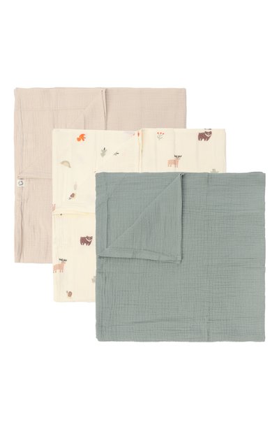 Комплект из трех пеленок BUBA KIDS, арт. BKMUSSW47, фото 1