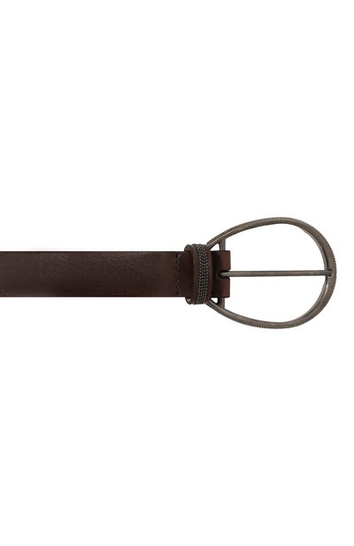 Кожаный ремень BRUNELLO CUCINELLI, арт. M0DAYC242P, фото 4