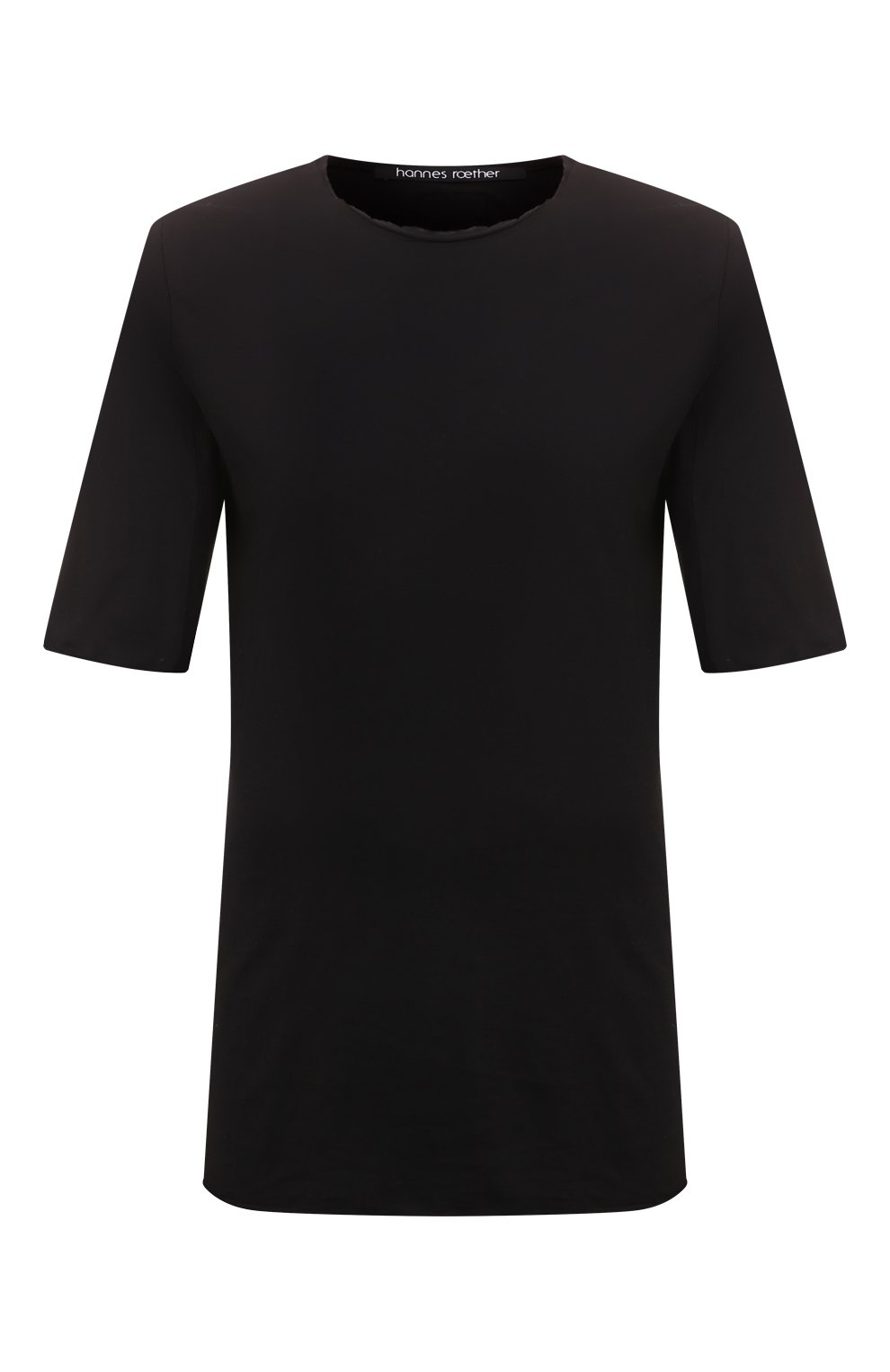 Хлопковая футболка HANNES ROETHER, арт. FA36C0N.215.213/110892, фото 1