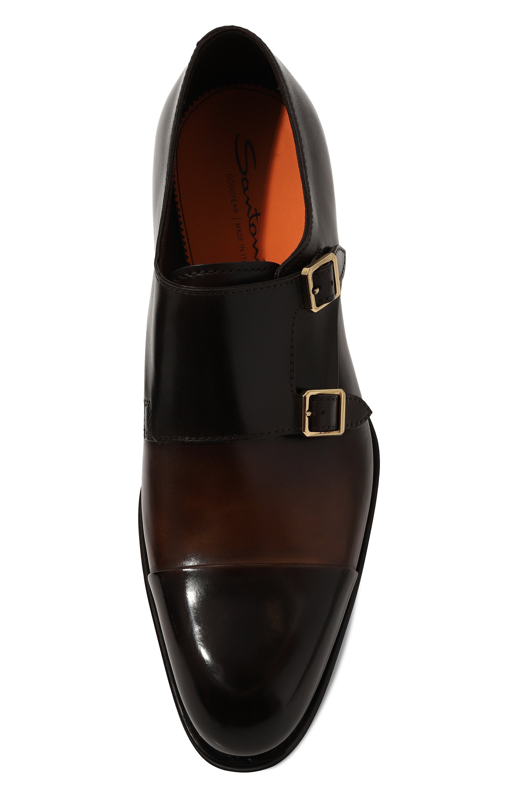 Кожаные монки carter SANTONI, арт. MCCG17736MC8HSJ6, фото 6