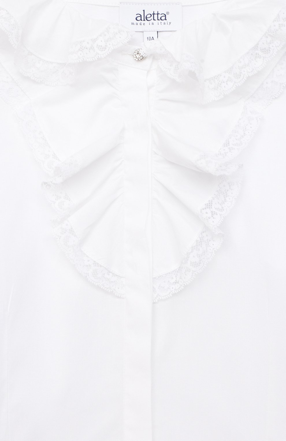 Хлопковая блузка ALETTA, арт. AC000493ML/4A-8A, фото 3