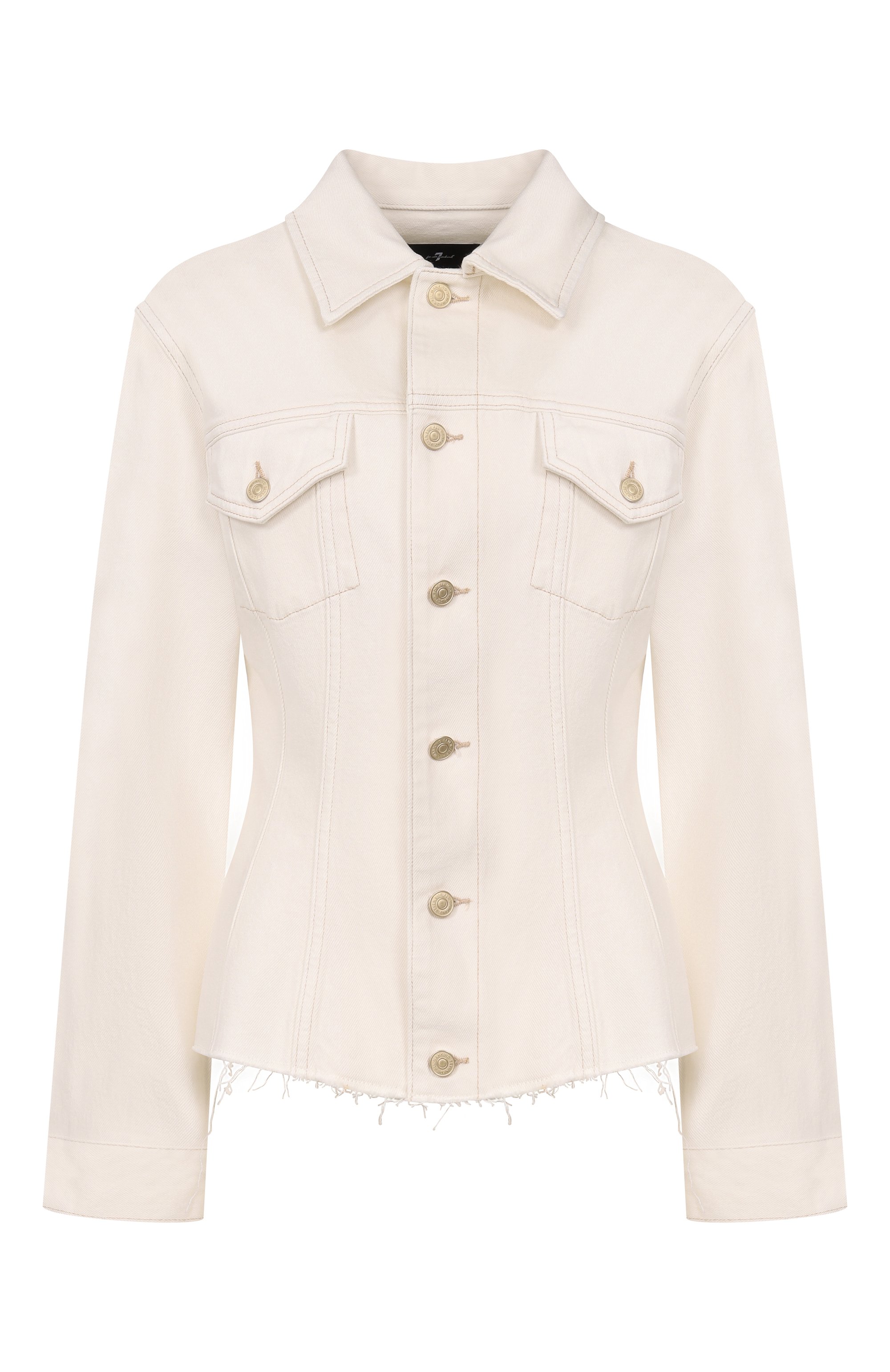 Джинсовая куртка cinched trucker 7 FOR ALL MANKIND, арт. 7U7I0D52-MKY, фото 1