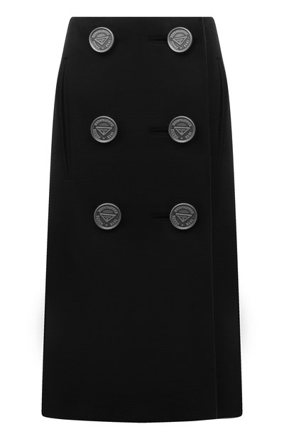 Женская шерстяная юбка PRADA, арт. P119T-W3Q-F0002-212