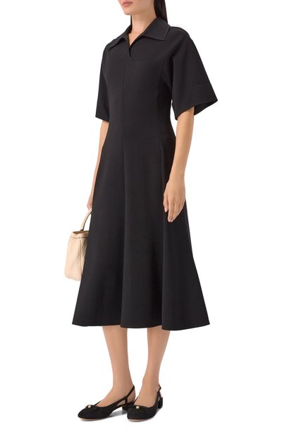 Замшевые туфли dior ballet DIOR черного цвета по цене 122000 руб., арт. KCB968CQV, фото 3 Замшевые туфли dior ballet DIOR, арт. KCB968CQV, фото 3