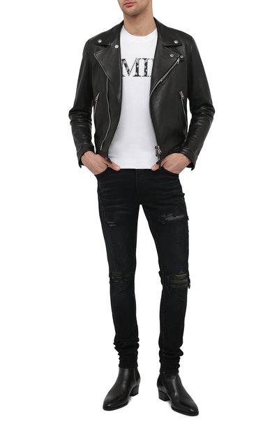 Хлопковая футболка AMIRI, арт. MJLT002-100, фото 2