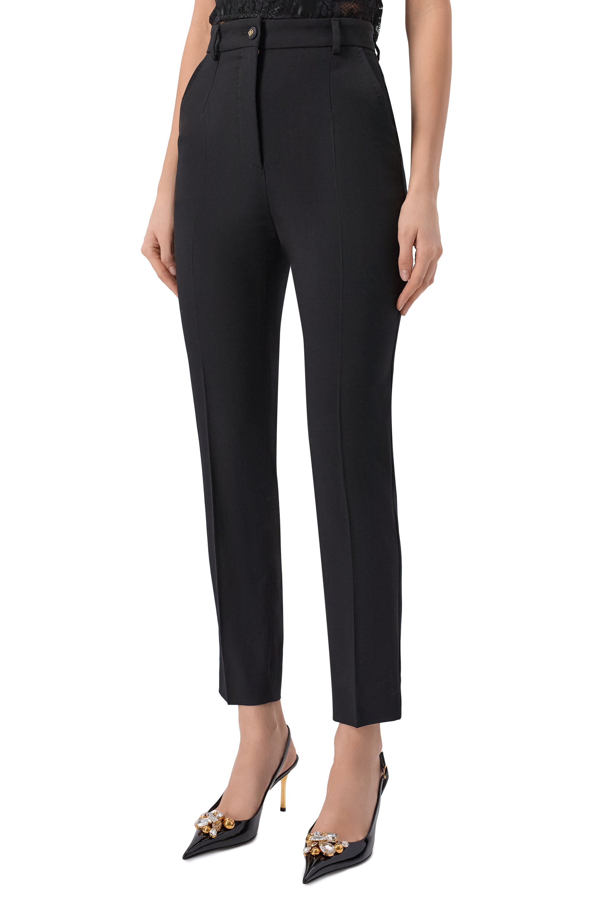 Шерстяные брюки DOLCE & GABBANA, арт. FTAM2T/GDDPS, фото 3