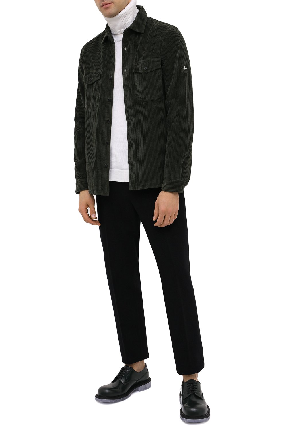 Вельветовая рубашка STONE ISLAND, арт. 731512111, фото 2