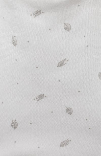 Хлопковый нагрудник BABYBU белого цвета по цене 1420 руб., арт. PE1009ES, фото 3 Хлопковый нагрудник BABYBU, арт. PE1009ES, фото 3