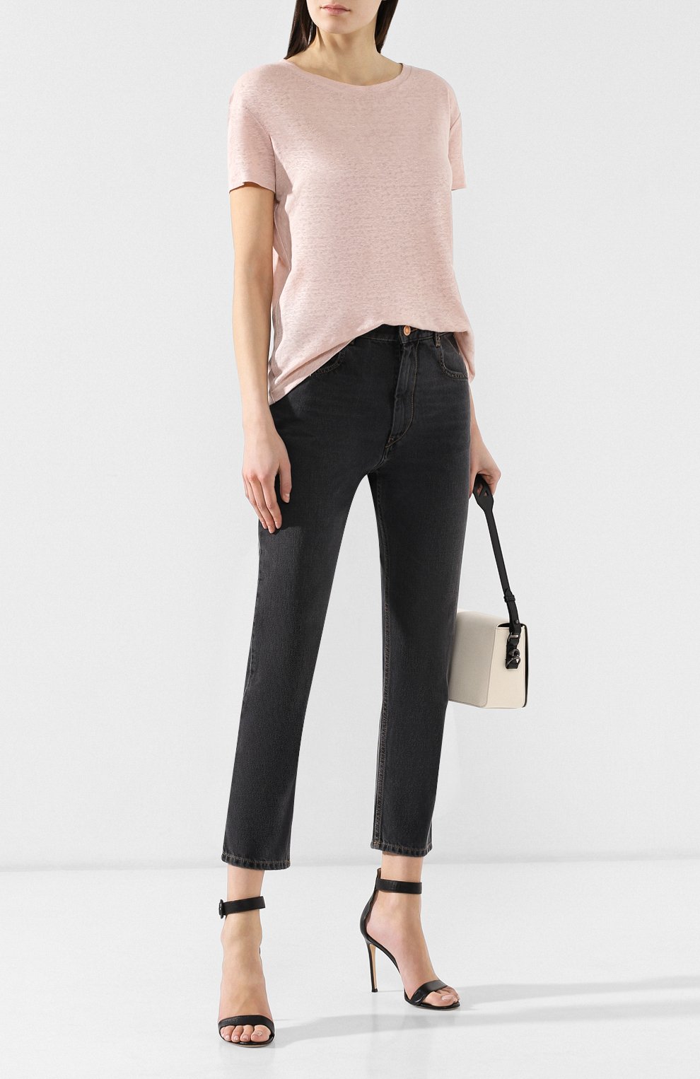 Льняная футболка ACNE STUDIOS, арт. 15G176, фото 2