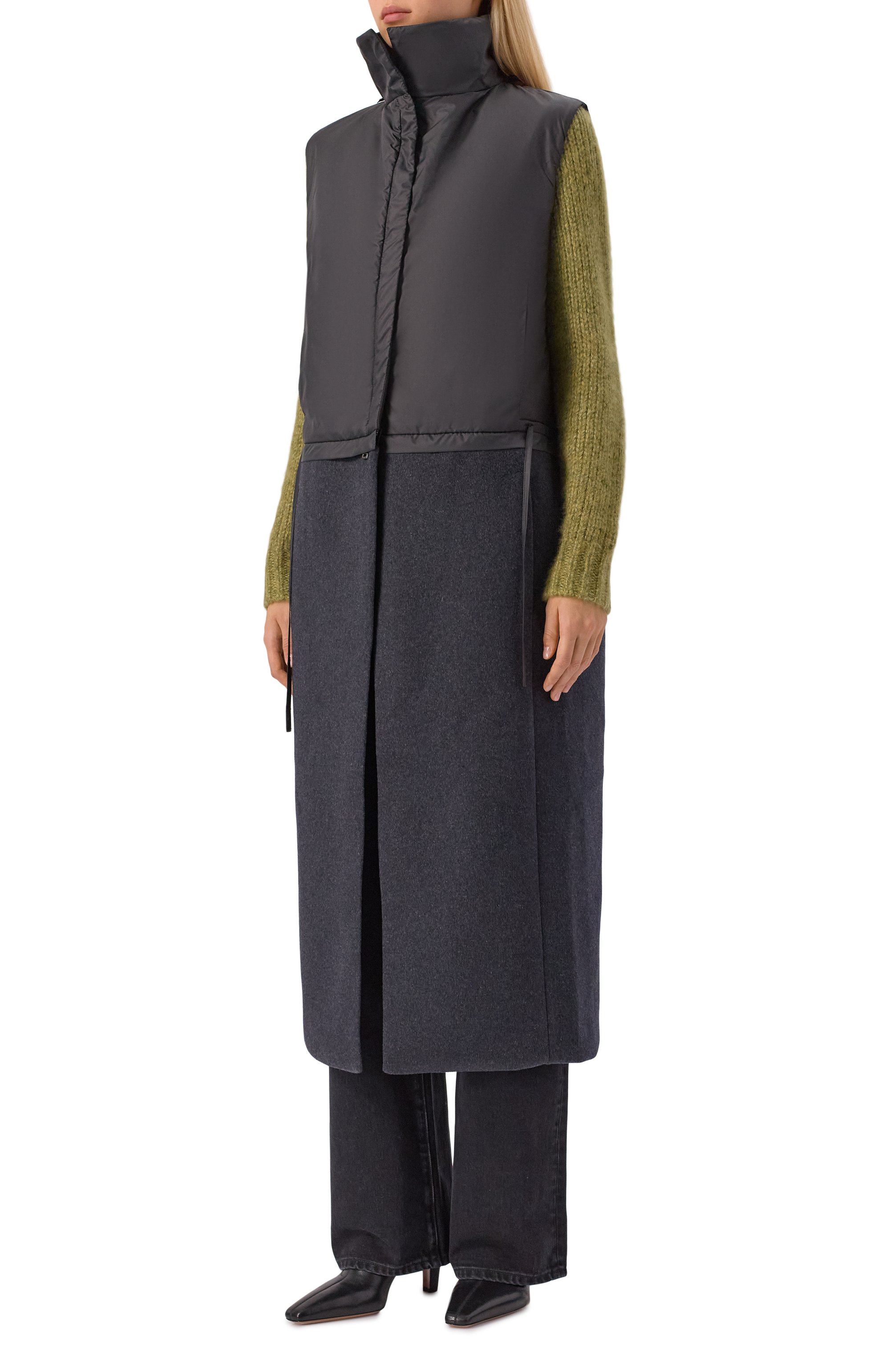 Пальто-трансформер RUBAN темно-серого цвета по цене 331000 руб., арт. RFW25/26-1.1.310.4, фото 6 Пальто-трансформер RUBAN, арт. RFW25/26-1.1.310.4, фото 6