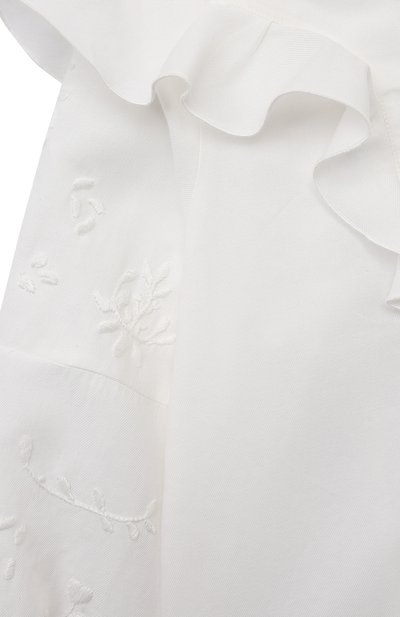 Хлопковая блузка CHLOÉ, арт. C15E16/2A-5A, фото 3