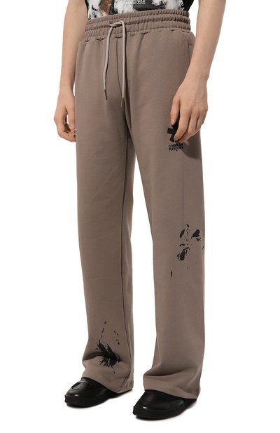 Хлопковые брюки COMME DES FUCKDOWN, арт. CFABM01323, фото 3