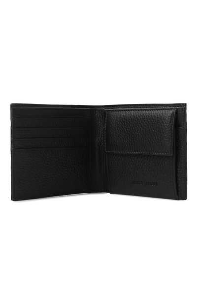 Кожаное портмоне EMPORIO ARMANI черного цвета по цене 22900 руб., арт. EM001741/AF14774, фото 3 Кожаное портмоне EMPORIO ARMANI, арт. EM001741/AF14774, фото 3