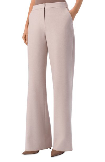 Кашемировые брюки MVST светло-бежевого цвета по цене 265000 руб., арт. M25.1MW.T010NEW/LC1588, фото 3 Кашемировые брюки MVST, арт. M25.1MW.T010NEW/LC1588, фото 3