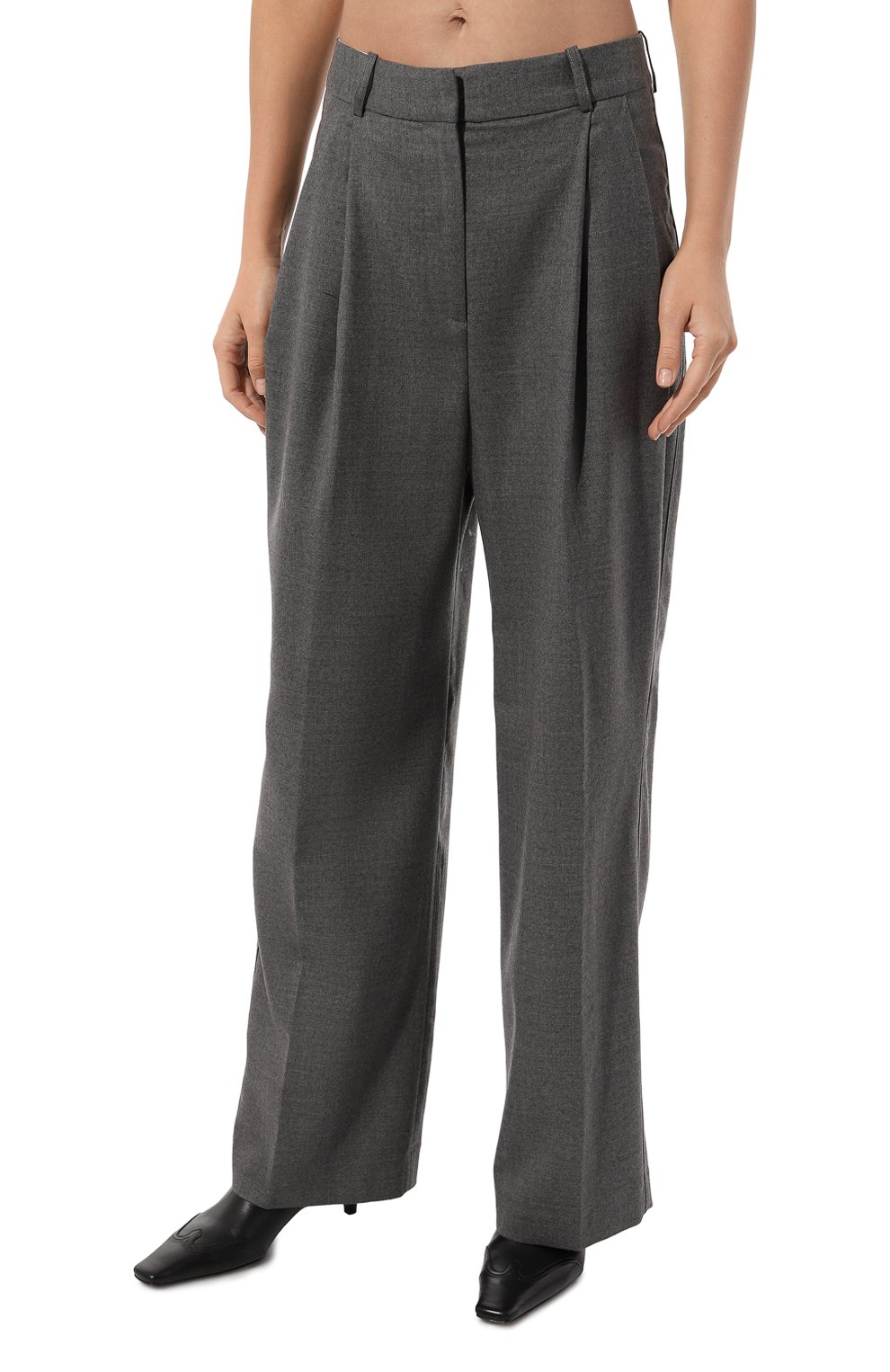 Шерстяные брюки LOULOU DE SAISON, арт. S0L0, фото 3