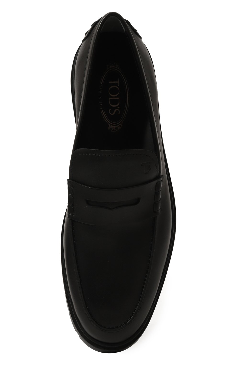 Кожаные пенни-лоферы TOD’S, арт. XXM59K00010/N6M, фото 6