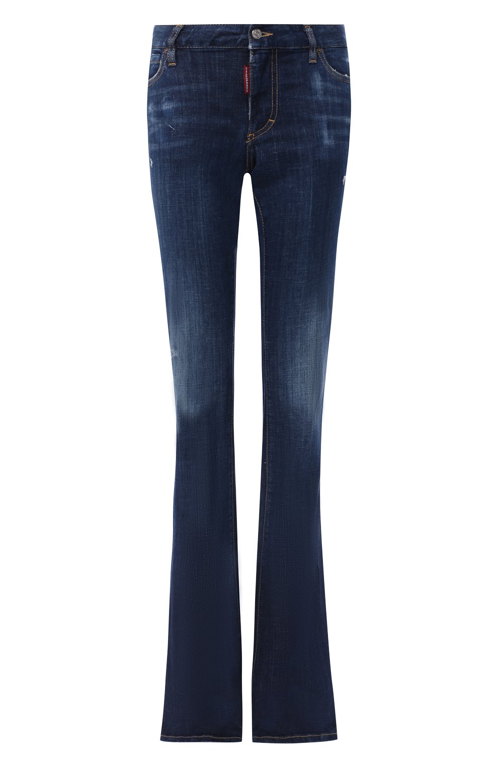 Джинсы DSQUARED2 синего цвета по цене 36350 руб., арт. S75LB0399/S30342, фото 1 Джинсы DSQUARED2, арт. S75LB0399/S30342, фото 1