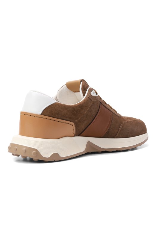 Замшевые кроссовки Tod’s XXM63K0GT80/S0B Коричневый  XXM63K0GT80/S0B Фото 4