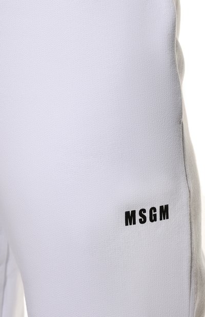 Хлопковые джоггеры MSGM, арт. 2000MDP500 200001, фото 5