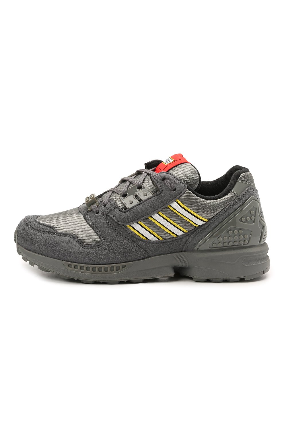 CLI Кроссовки adidas zx 8000 x lego ADIDAS ORIGINALS серого цвета для