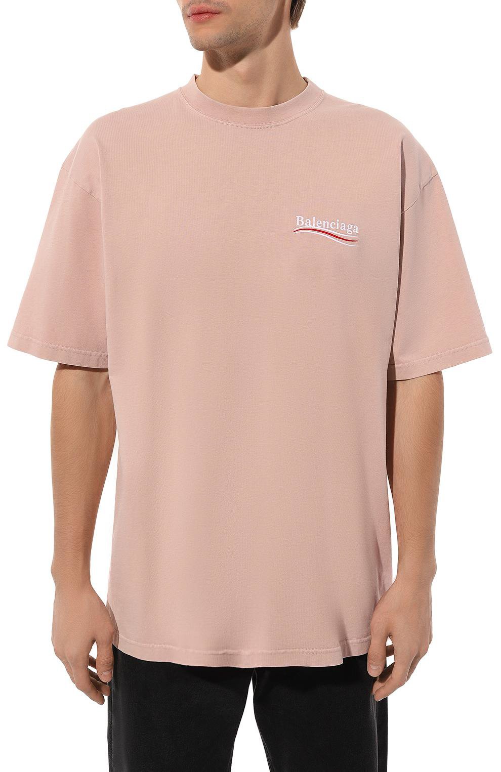 Хлопковая футболка BALENCIAGA, арт. 641655/TKVJ1, фото 6