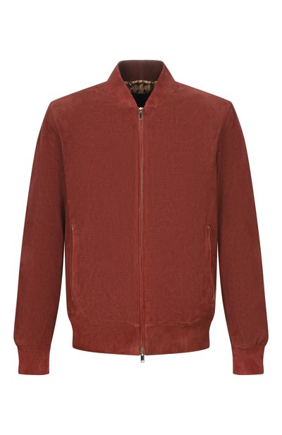 Мужской замшевый бомбер MVST, арт. M26.2PM.L026/METIS SUEDE/PERF0RATED 6MM
