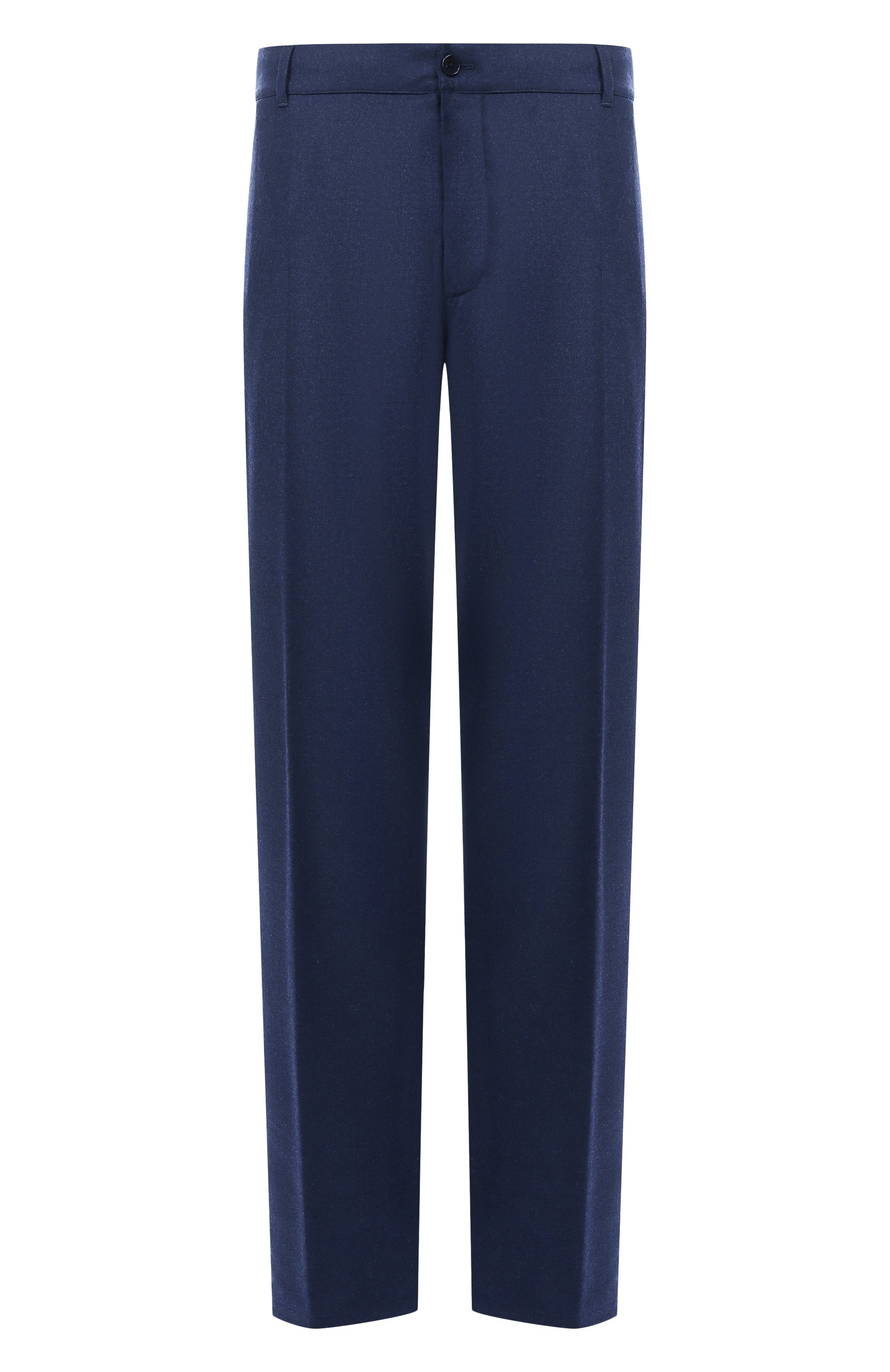 Шерстяные брюки ZILLI темно-синего цвета по цене 191000 руб., арт. CPP010M020070087U, фото 1 Шерстяные брюки ZILLI, арт. CPP010M020070087U, фото 1